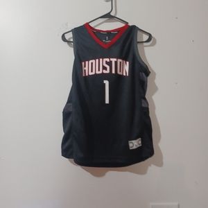 Fanatics Nba Jeresy Huston Boys Large #1 Ariza Pre Owned